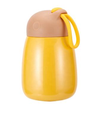 Portable 400ml Stainless Steel Kids Water Bottle Double Wall Vacuum Insulated