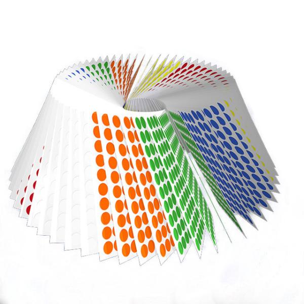 Printed Round Product Sticker, Waterproof Plastic Round Sticker, Adhesive Paper Round Label Sticker Fragile Stickers