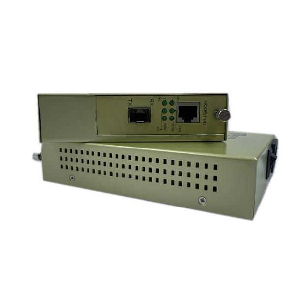 SFP одноволоконный преобразователь СМИ 10/100Mbps AC Ввод неуправляемый LFPT 2KM 20KM