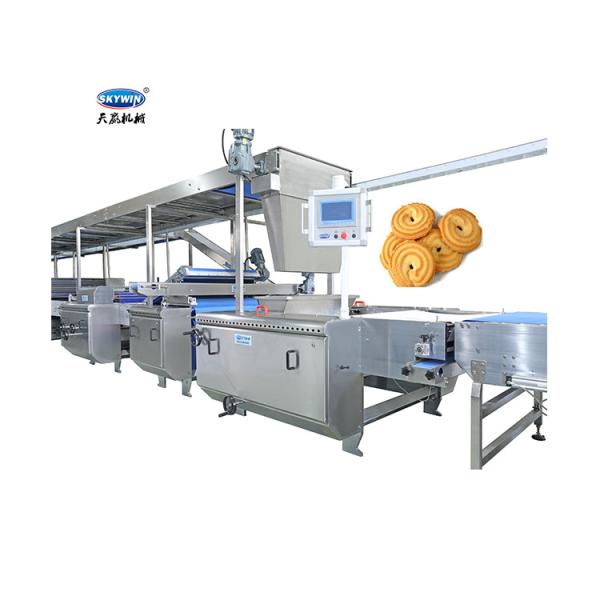 Automatic Commercial Cookie Soft Biscuit Production Line PLC touch control panel