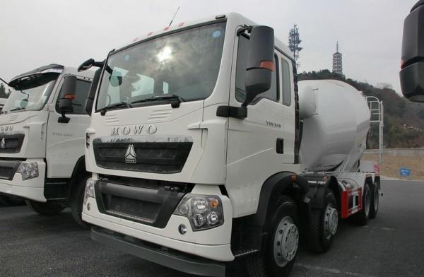 ISO Standard Concrete Mixer Truck With Reduction Box / Motor 290HP