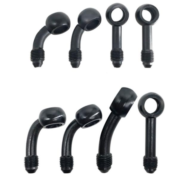 Штуцер банджо шланга тормоза мотора мотоцикла АН3 0 28 90 градусов