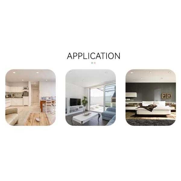 IP20 Renewable MR16 Downlight Housing Tilted Cutout 82mm Downlight Enclosure