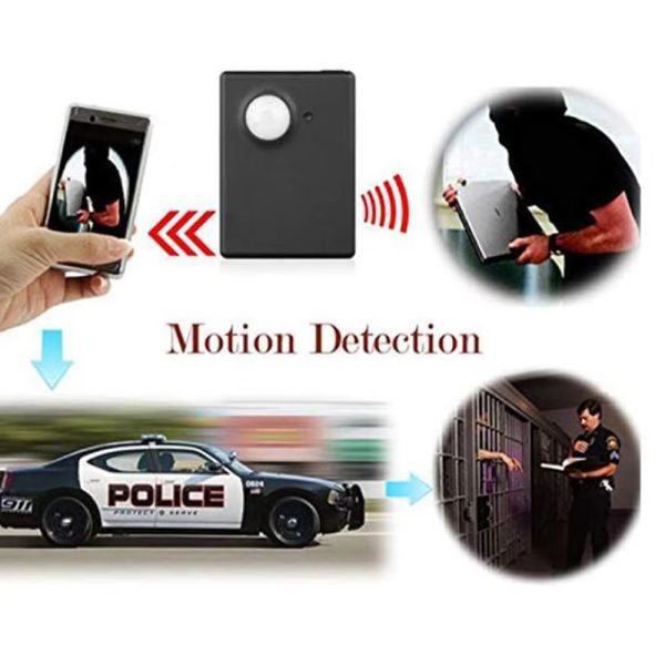 Plastic GPS Tracker Locator Mini Smart Wireless PIR Motion Detector With GPS Navigation