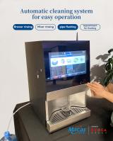 EVOACAS Machine à café à expresso entièrement automatique avec support d'eau du robinet