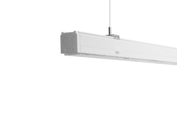 RA90 Recessed horas claras lineares da luz de suspensão linear AC220-240V da esperança de vida do diodo emissor de luz 50000