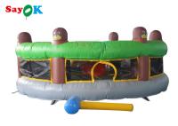 PVC dos brinquedos infláveis adultos das crianças o grande dar um tapa em um arrendamento inflável dos jogos dos acessórios da correia da toupeira