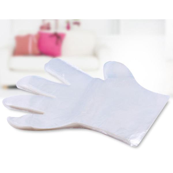 Latex Free Polythene Gloves Food Handling / Poly Food Service Gloves