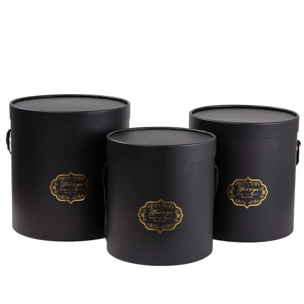 Round Floral Cylinder Boxes Custom Order Accepted for 20*15CM Flower Arrangements