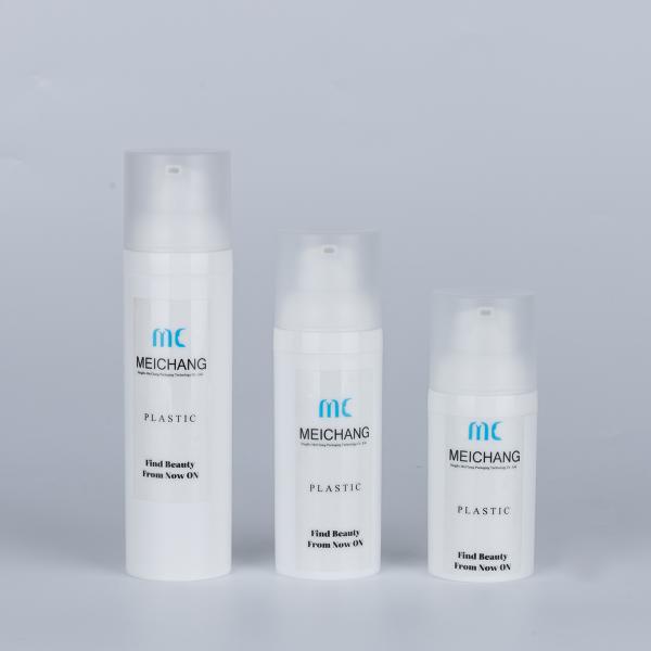 Customized Screw Cap PP Plastic Airless Pump Bottle for Body Wash 30ml 50ml 75ml
