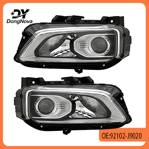 92101-J9020 92102-J9020 Sistema de iluminación automotriz antideslumbrante para Hyundai Kona 2018-2020
