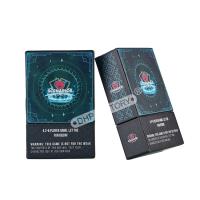 Logotipo UV personalizado Cajas de cartón rígido Cajas de papel para juego de cartas Flash Juego de cartas de póquer Tarjeta de escritorio