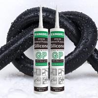 Water Resistant Acetic Cure Silicone Sealant Clear Glass RTV Adhesive Sealant