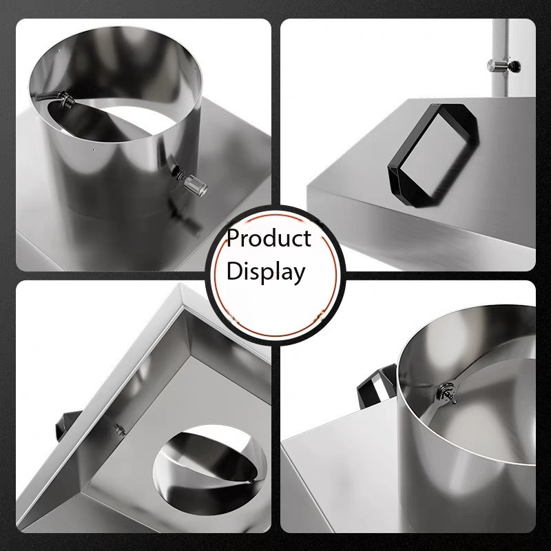 Anti Corrosive Laboratory Accessories Industrial Fume Exhaust Hoods