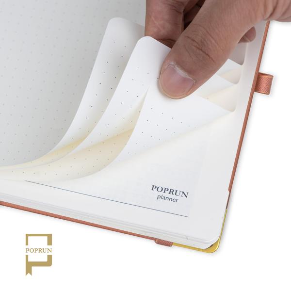 Делюкс пинк 4,25 x 6.75inch плановика мягкой крышки PU кожаный академичный