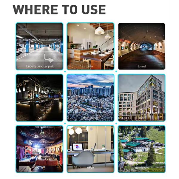 Tri Band GSM900 1800 2100Mhz Mobile Network Signal Booster Repeater Amplifier