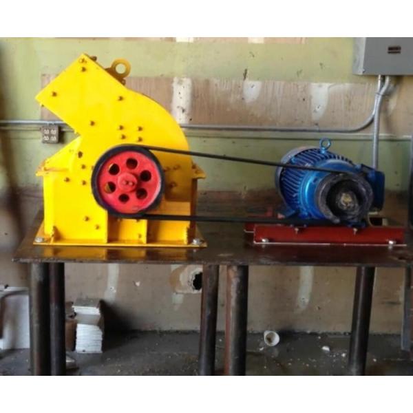 PC Small Mini Industrial Portable Diesel Engine Gravel Stone Gold Hammer Mill Drawing