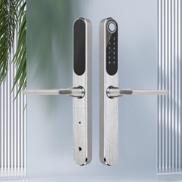 指紋スマートロック（カメラ付き）、防水キーレスデジタル電気ロック