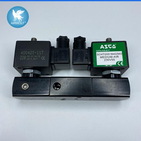 SCHTG551B402MO 1/4 piloto Operated Solenoid Valve do ar de
