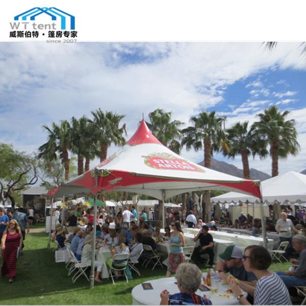 6 x 6m Colorful Spring Top Marquee Advertising Printing Roof Cover