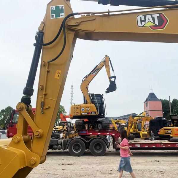 Used Caterpillar 315D2 Excavator 15ton Weight 300L Fuel Tank Capacity 91kw Rated Power