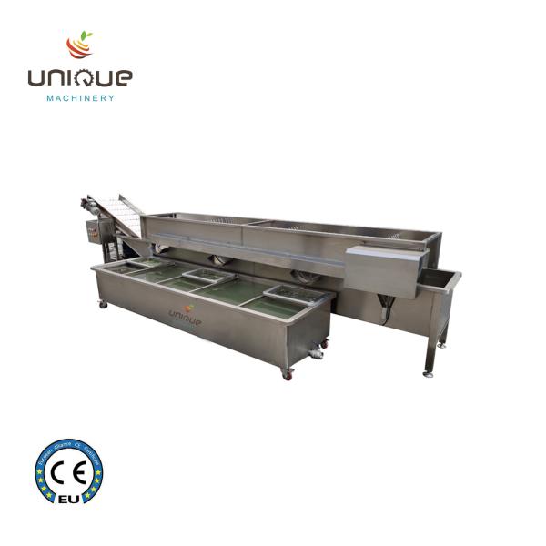 Zibounique 5900*1760*1600 mm Mung Bean Sprout Husk Removing and Skin Peeling Machine