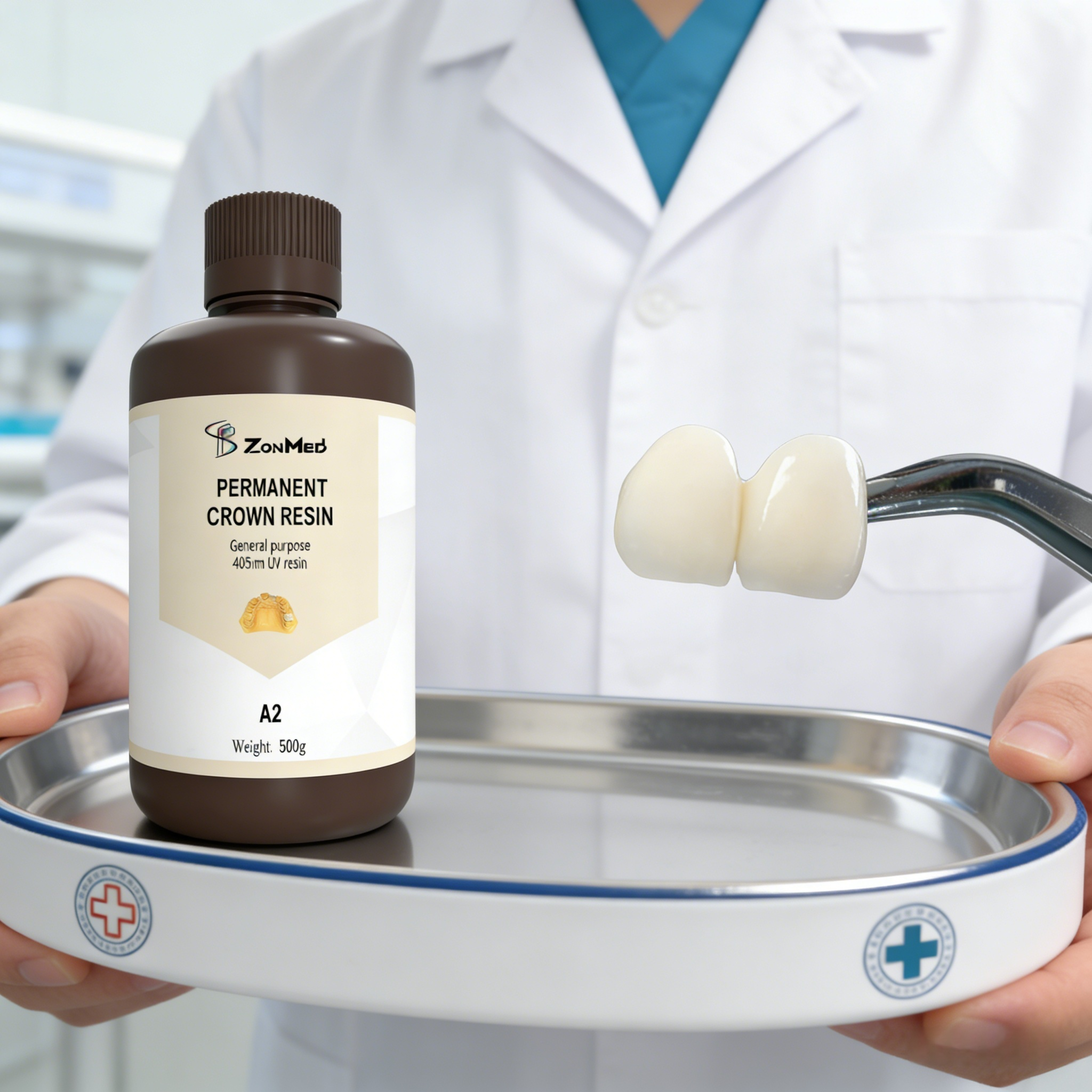 Resin Dental wear-resistant resin providing shelf life 3 years perfect for dental devices needing long lasting performance