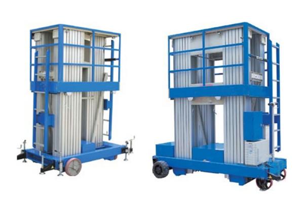 GTWY-3000 Thress Mast Aluminum Aerial Work Platform Capacity 300Kg