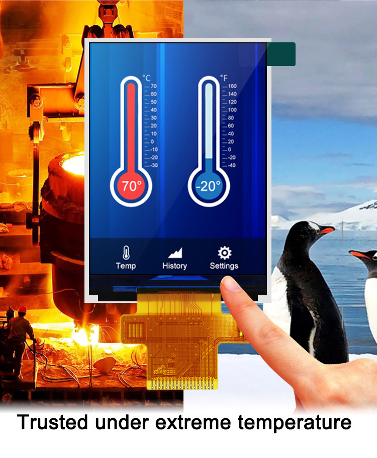 Экранный дисплей касания дисплея ST7789V2 Tft Pin 2,4 Spi Tft Lcd Polcd 18