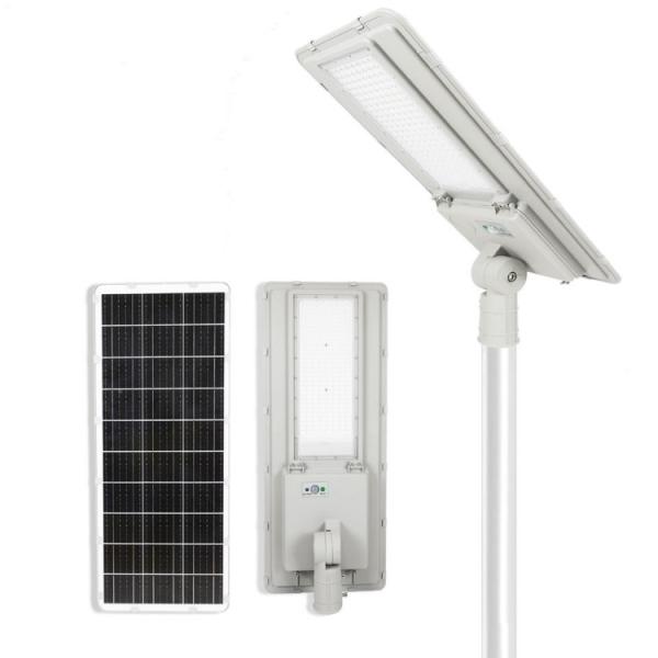 Luz solar de rua 300w com 3000K-6000K CCT, 140LM/W, IP66 impermeável, 50000 horas de vida útil