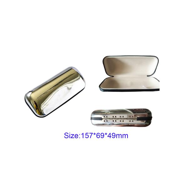 New Style Aluminum Hard Metal Spctacles Cases Custom Color Sunglasses Case