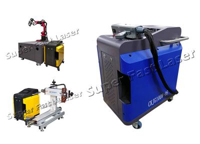 Inductrial que molda a máquina portátil da remoção de oxidação, líquido de limpeza Handheld do laser