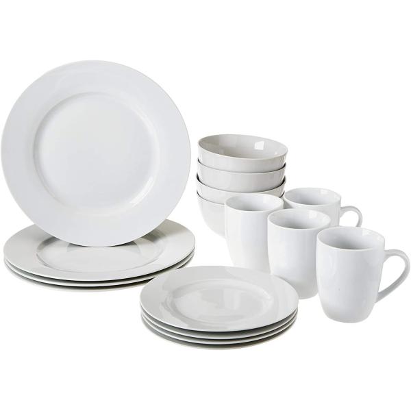 Manufacture Round Dinner Table Set Fine Plates Set for White Bone Porcelain Dinner Ware