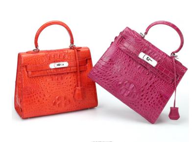 Dongguan manufacturer sells new crocodile skin handbag for ladies with customized logo