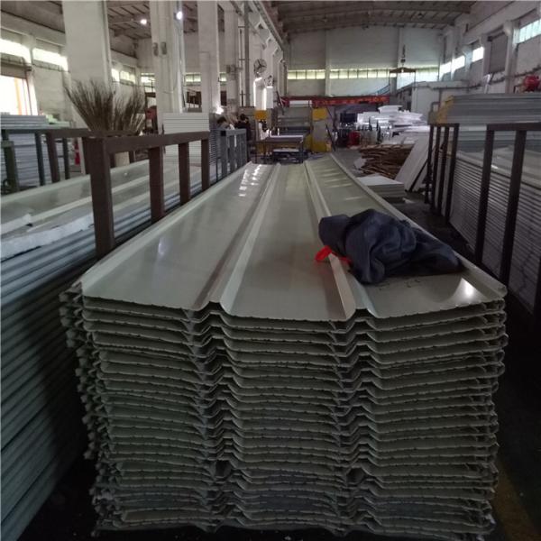 1050 ivory white sheet metal roofing tile with 0.426mm for construction buildings
