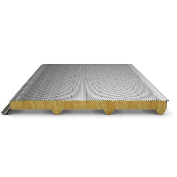 Painel Sandwich de lã de rocha de preservação de calor à prova de fogo para estilo de design de armazém moderno