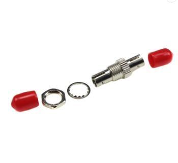Simplex St Fiber Adapter , Rectangle UPC St To St Adapter