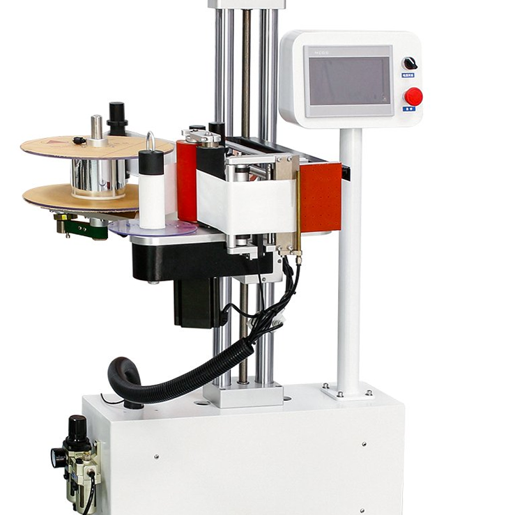 PLC Control Auto Labeling Machine 30-60 Products/Min For Industrial Automation