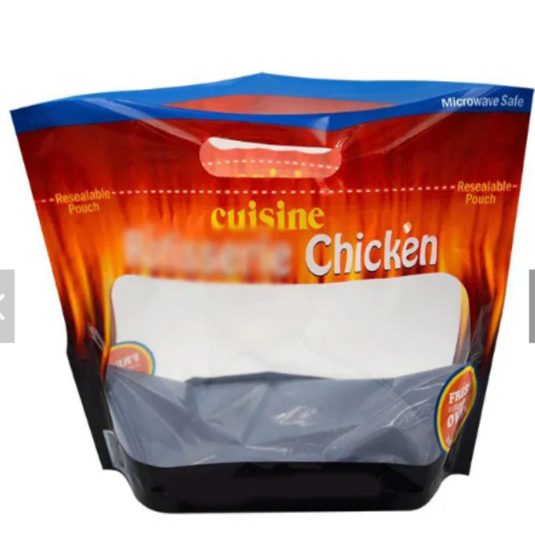 Oven Chicken Bag For Cooking Ziplock laminó la categoría alimenticia Eco amistoso