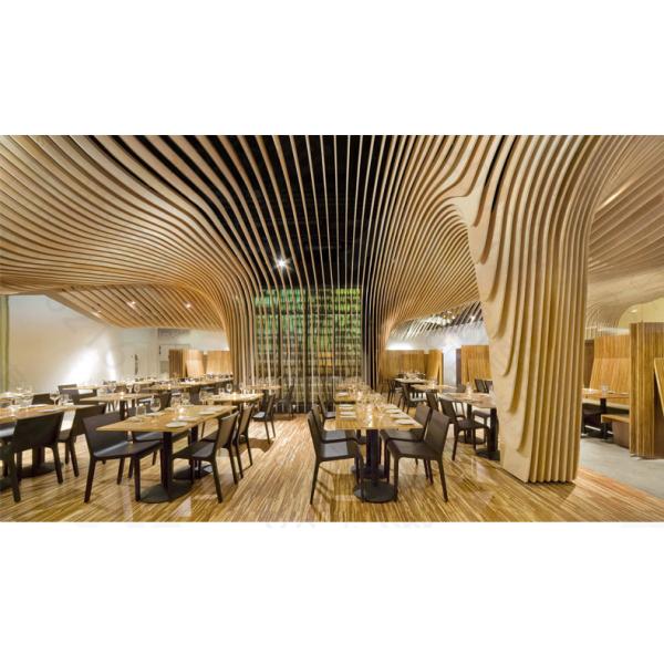 Extruded Acoustic Baffle Panels 5000mm Finished 6063 Aluminum