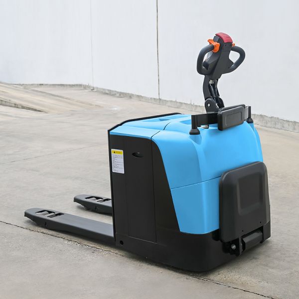 CE Certified Lithium Battery Electric Pallet Jack with 2000kg Load Capacity