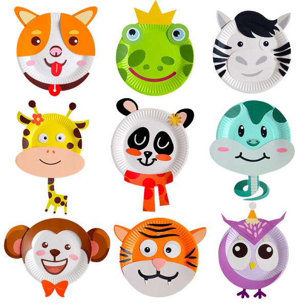 Brinquedo animal educacional de Handmadecrafts dos ofícios de papel da caixa de presente de papel para crianças em idade pré-escolares