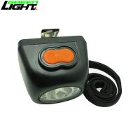 4000 Lux LED Lâmpadas de mineração tela de exibição para mineiros Cap 15h de trabalho 1.3W