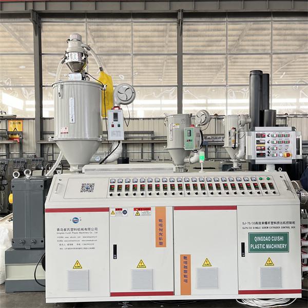 全自動三層共押出PE管生産システム 生産速度最大10m/分