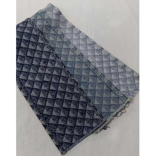 Beautiful pattern Heavy weight Dark blue with full width 180cm /10x7 Denim fabric for jeans