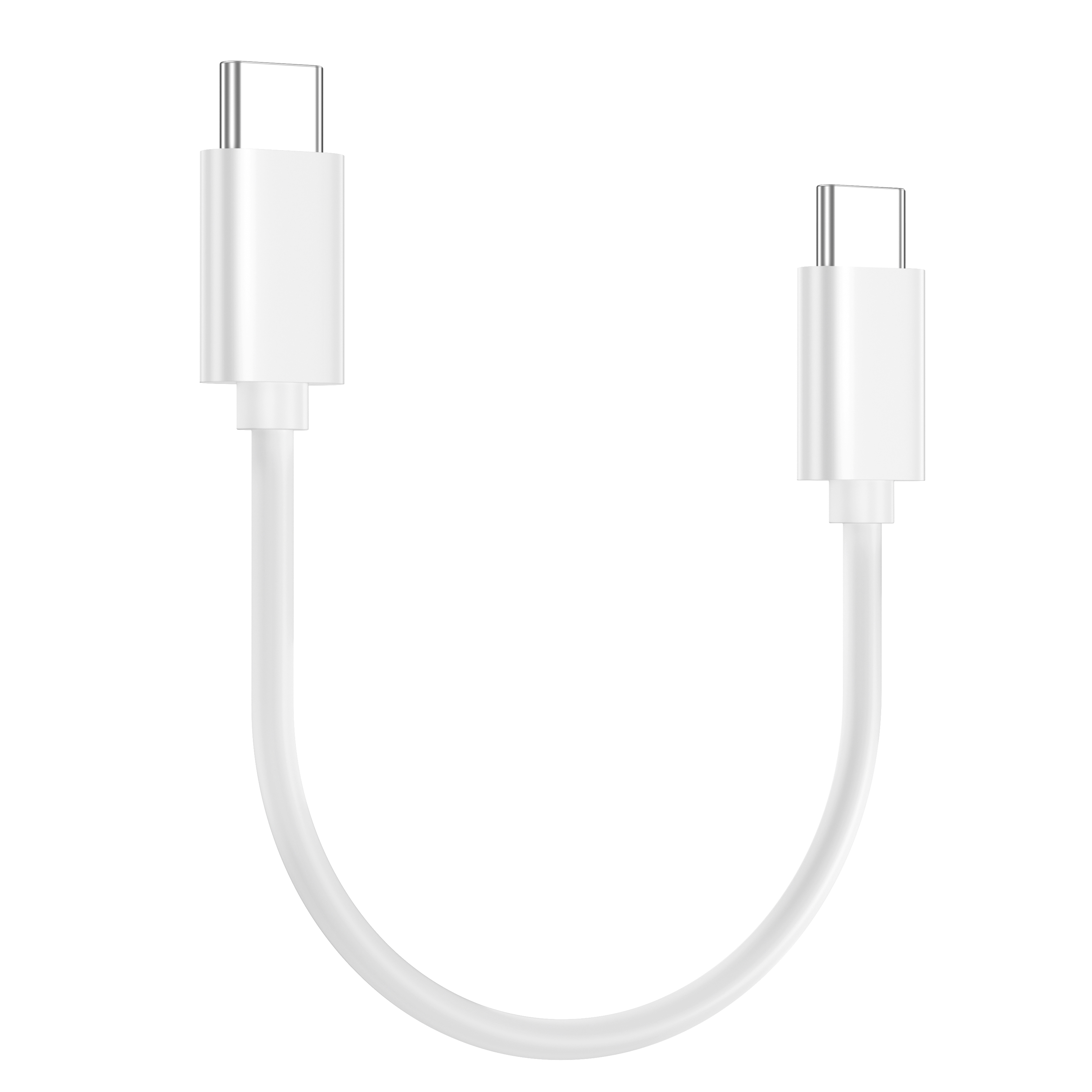 White USB C 20Gbps Cable 100W PD Fast Charging USB C Superspeed Cable