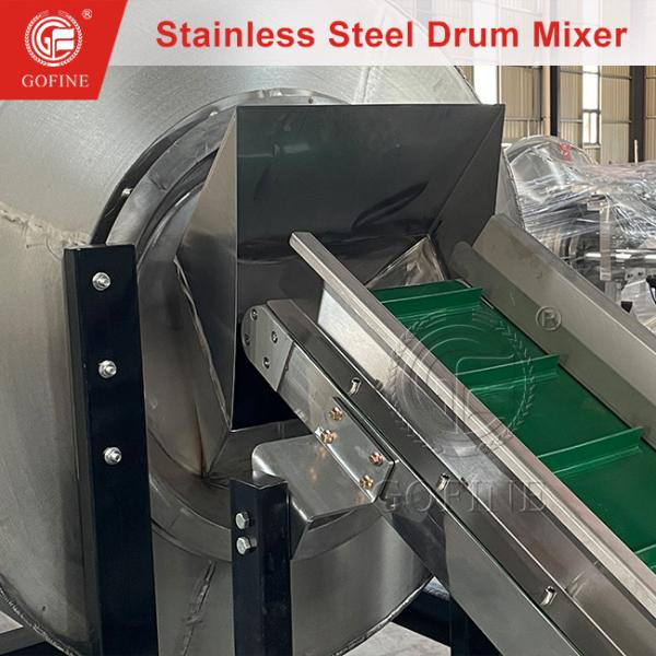 Large Volume Stainless Steel Tumbler Mixer For Homogeneous Mixing