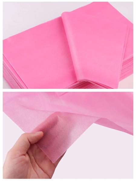 Disposable Massage Table Sheets, Waterproof Massage SPA Bed Cover Sheets 31.5 X 71 Non Woven Fabric Breathable