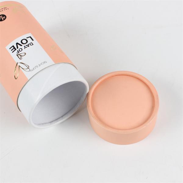 коробка бумажной трубки цилиндра эфирного масла 6x10cm упаковывая Biodegradable