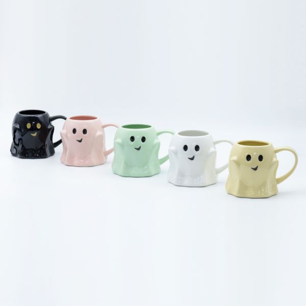 Ceramic Customizable FDA Certified Halloween Coffee Mug Bulk For Gift Stores